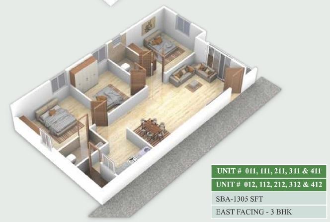 KPL Saurabha - Floor Plan