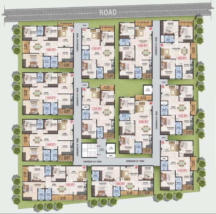 KPL Saurabha - Master Plan