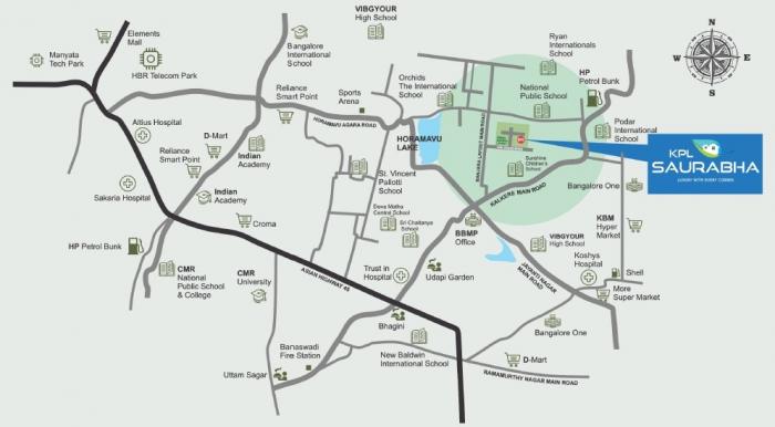 KPL Saurabha - Locality