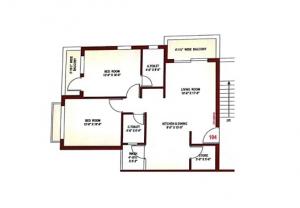 Dhiti Mannat 2 - Floor plan