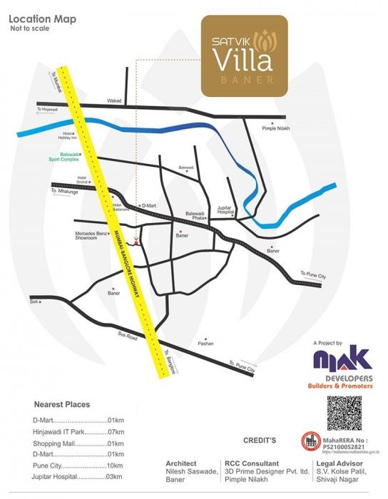 Satvik Villa - Locality