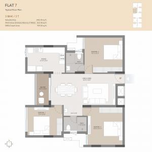 Ankur Aralias - Floor plan