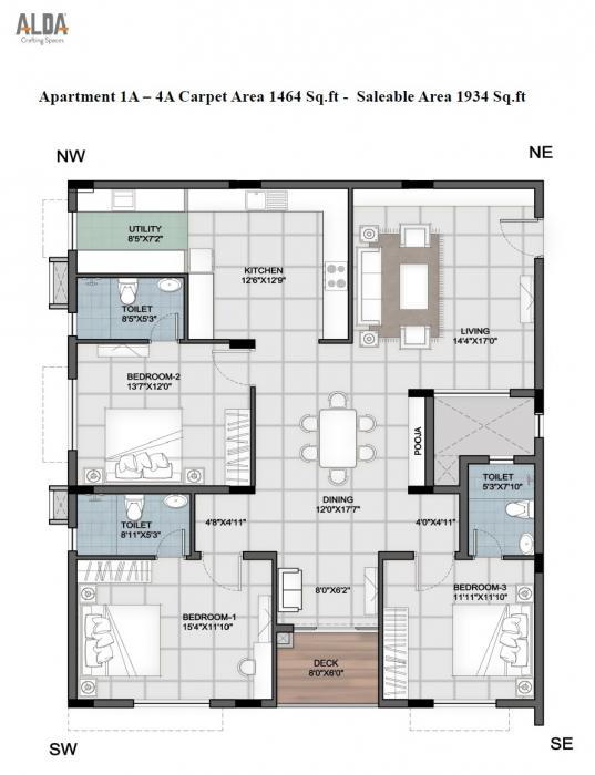 Thula Alda Ayan - Floor Plan
