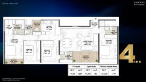 Codename Riverside Balewadi - Floor plan