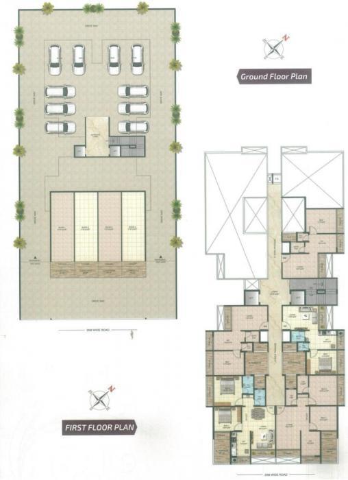 Shree Vachraj Krishna Darshan - Master Plan