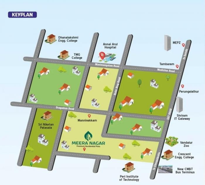 Meera Nagar - Locality