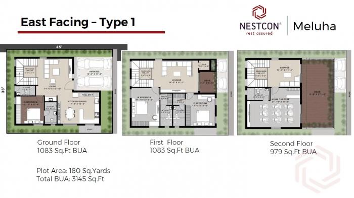 Nestcon Meluha - Floor Plan