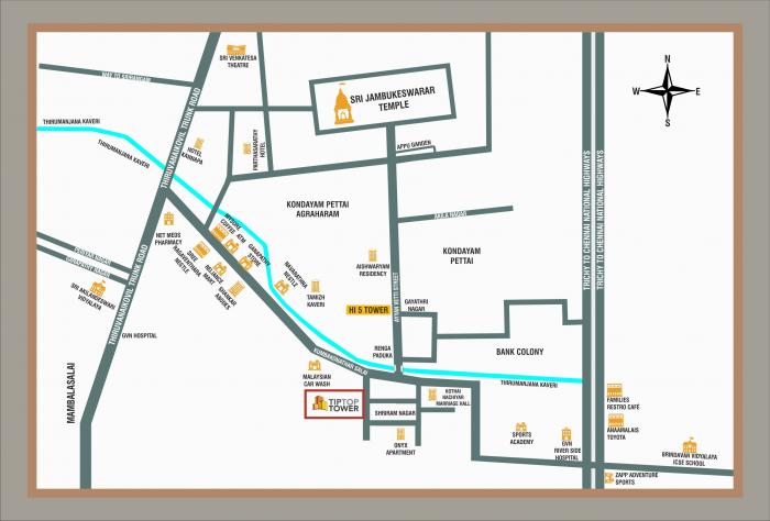 CS Tip Top Tower - Locality