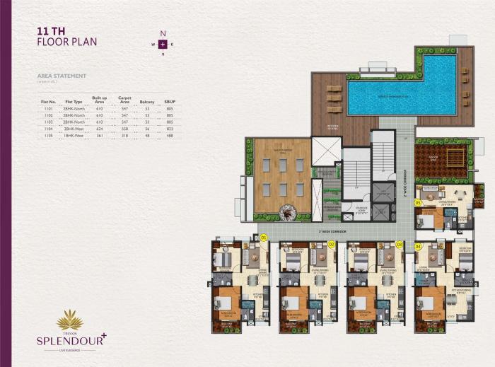 Triaxis Splendour Plus - Site Plan