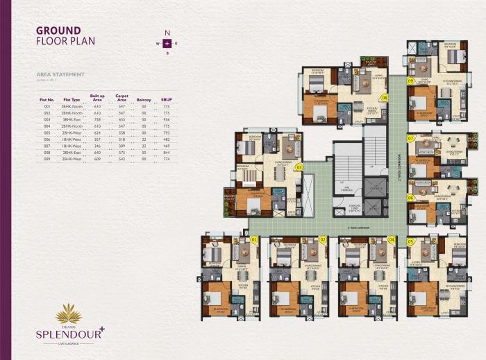 Triaxis Splendour Plus - Site Plan