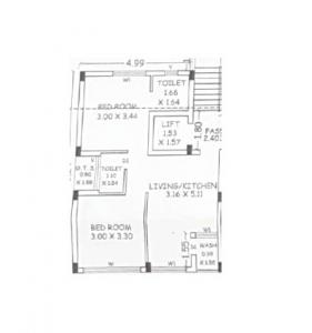 Vishwakarma Sunrise Appartment - Floor plan