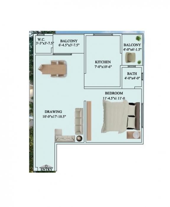 Silver Sky - Floor Plan
