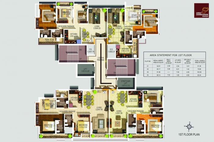Shree Shankheshwar Ashish - Master Plan