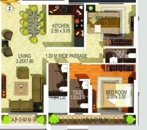 Shree Shankheshwar Ashish - Floor plan