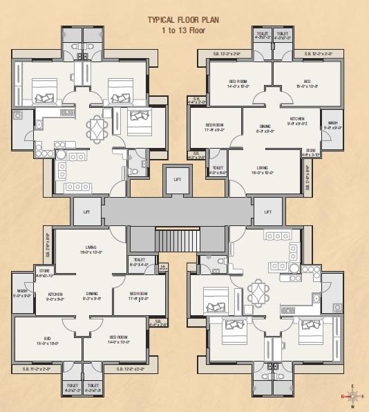 Selenium Shree Dwarkadhish Heights - Master Plan