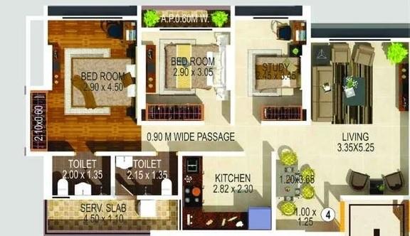 Shree Shankheshwar Ashish - Floor Plan