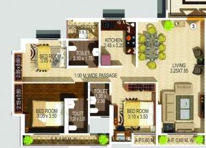 Shree Shankheshwar Ashish - Floor plan