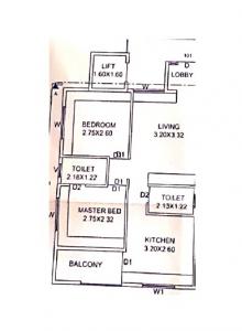 Padmavati Shivshambhu Residency - Floor plan