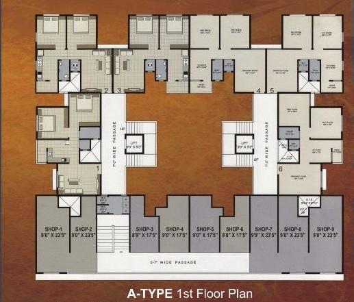 Rudraksha Residency - Site Plan