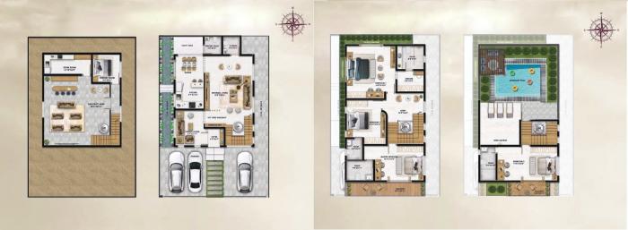Luxe Villas - Floor Plan