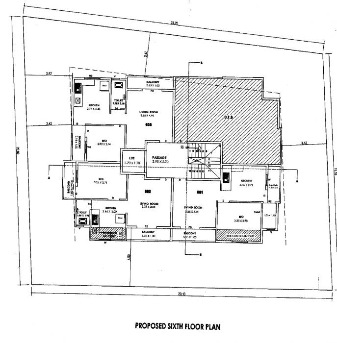 AB Grace Residency - Site Plan