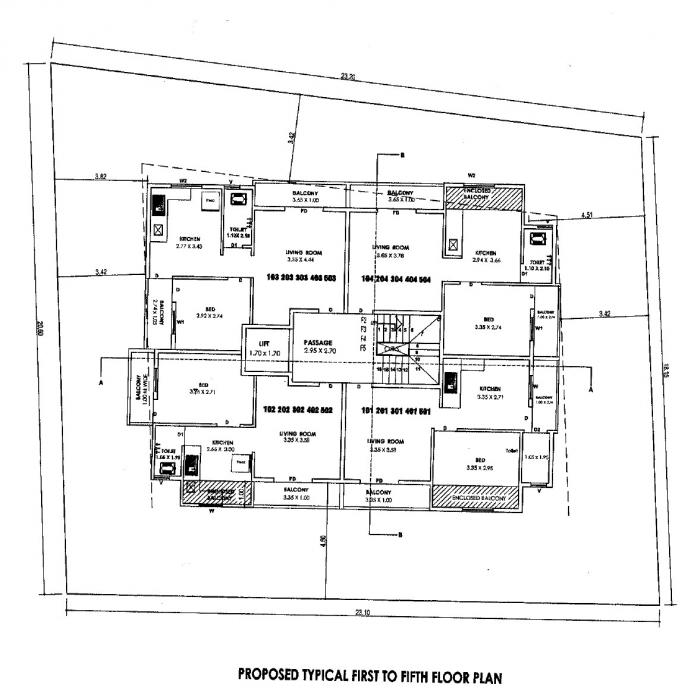 AB Grace Residency - Master Plan