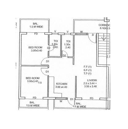 JMD Roopa Avenue - Floor Plan