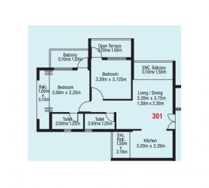 Marigold Floresta - Floor plan