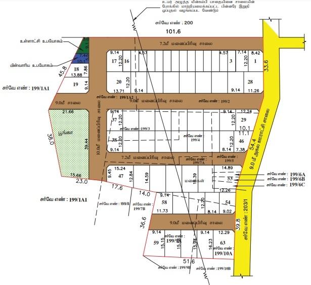 CK Nagar Plots - Master Plan