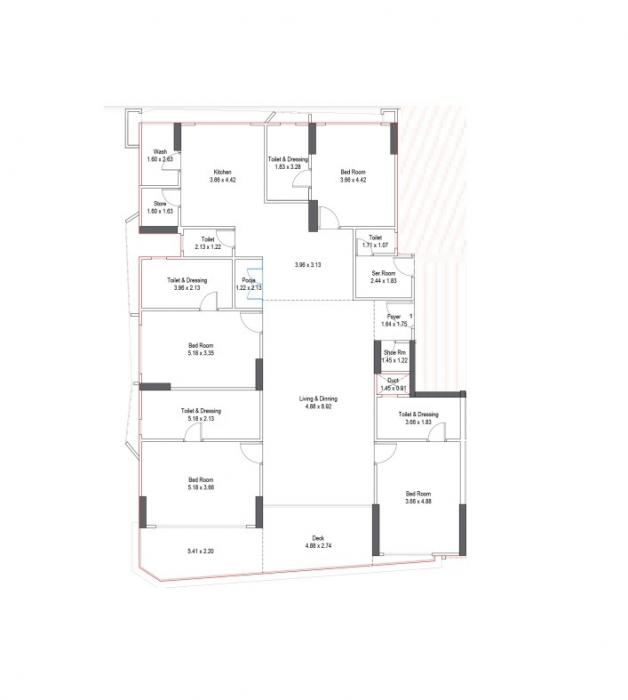 Avadh Bertina - Floor Plan