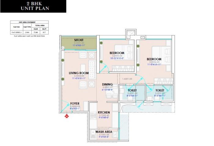YOO Pristine Akurdi - Floor Plan