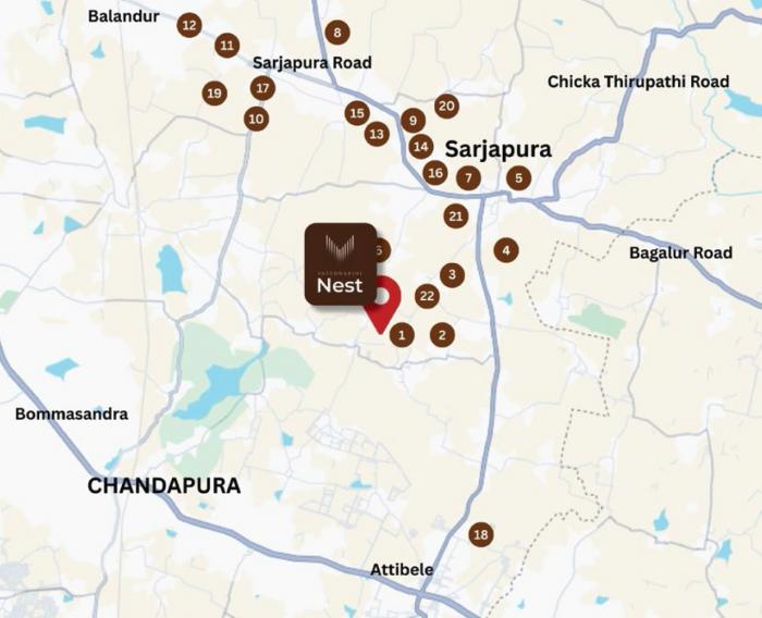 Vasudharini Nest - Locality