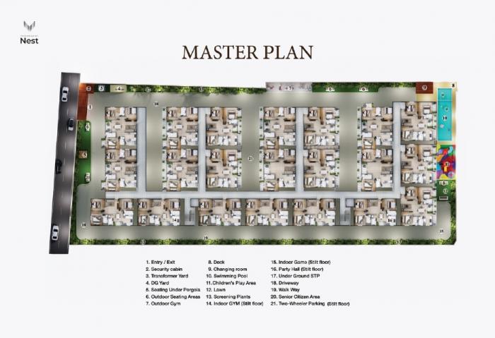 Vasudharini Nest - Master Plan