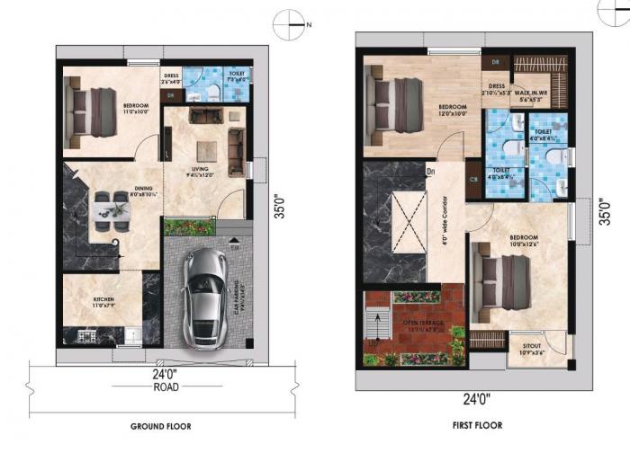 Harithams SRT Pride - Floor Plan