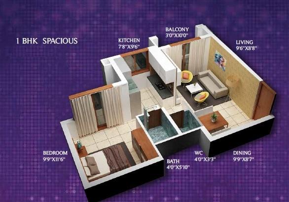 Nirvana Wollywood Phase III - Floor Plan