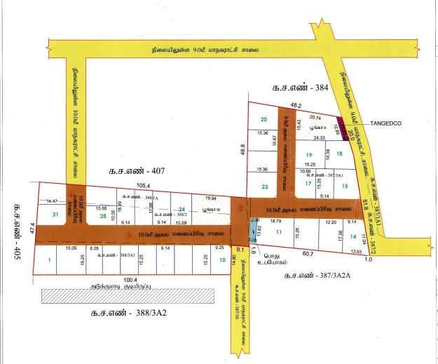 Tech Avenue Plots - Master Plan