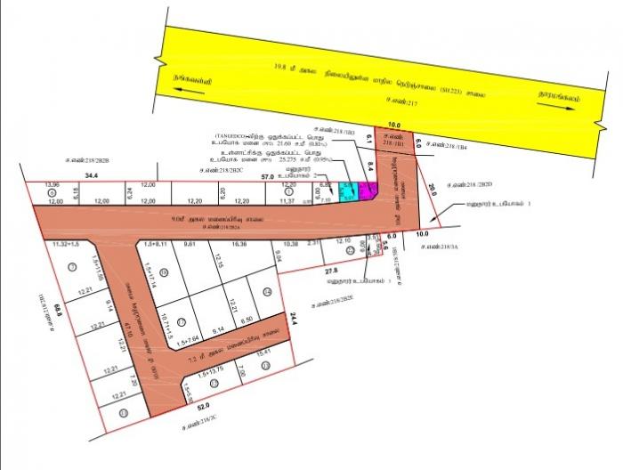 Sendhur Nagar Plots - Master Plan