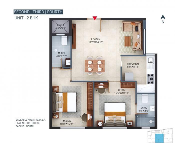 ACROSS Origin - Floor Plan