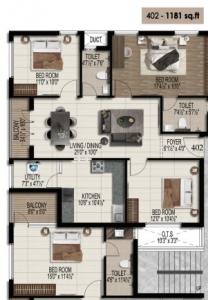 Harmony Sumitra - Floor plan