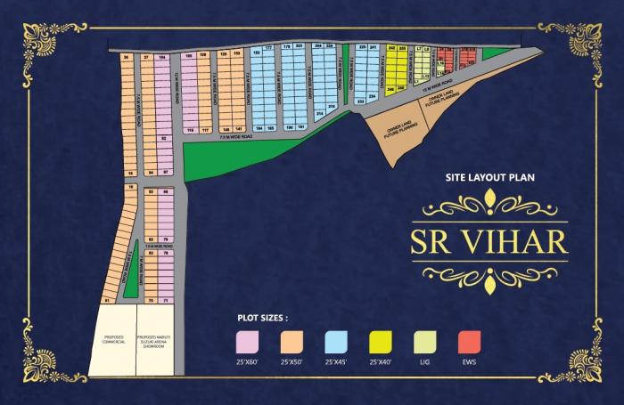 S R Vihar - Master Plan