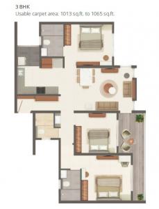 Rohan Abhilasha 4 - Floor plan