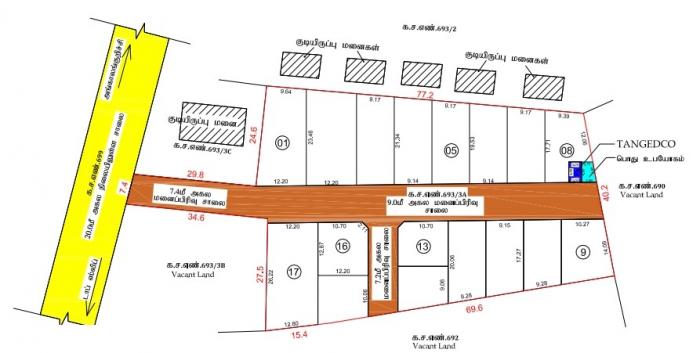 Nagaraj Avenue - Master Plan