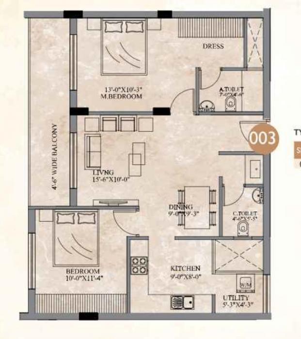 Atharva Krishvi - Floor Plan