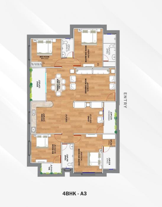Sage Golden Spring - Floor Plan