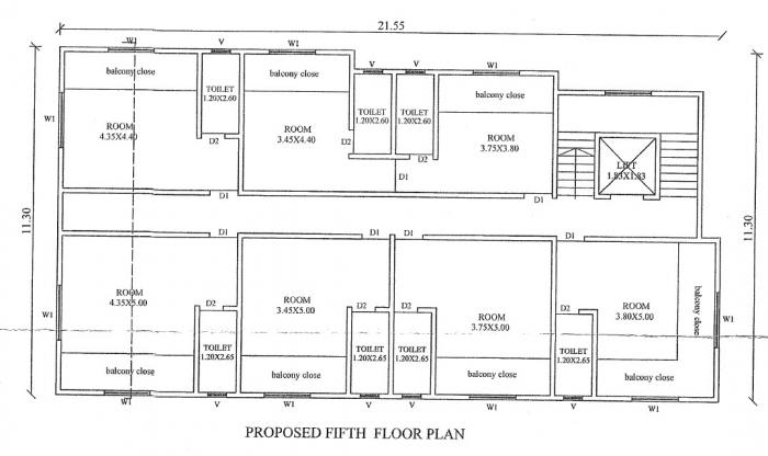 B And W Tower - Site Plan