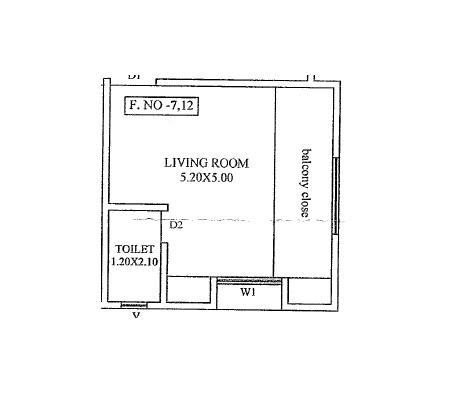 B And W Tower - Floor Plan