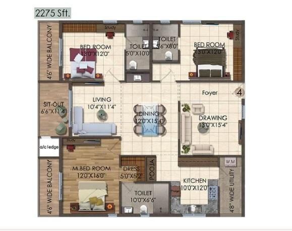 Vertex Siris Signa - Floor Plan