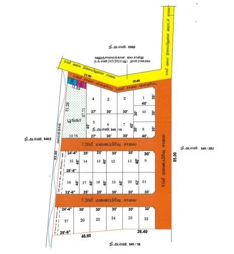 DPR Kothapirar Nagar Plots - Master Plan