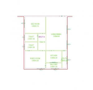 Viksha Aithra - Floor plan