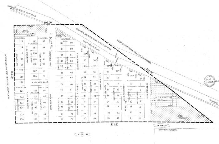 Pruthvi Fairfields - Master Plan
